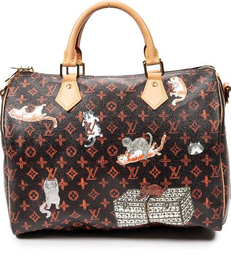 lv minnochiie limited cat bag|LVx Cats: Louis Vuitton Catogram Collection Guide .